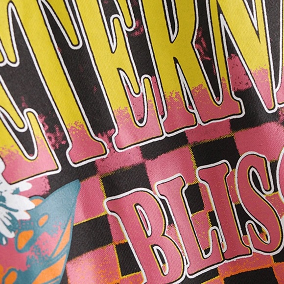 LAST ONE🎉Eternal Bliss Retro Vintage Boho T-shirt - Picture 6 of 9